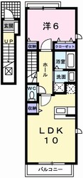 御着駅 徒歩20分 2階の物件間取画像